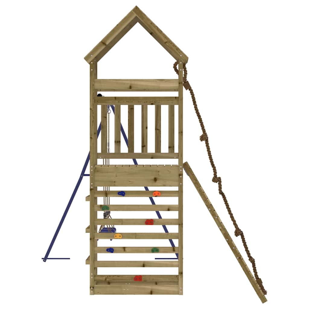 Set da Gioco da Esterno in Legno di Pino Impregnato | homemem39