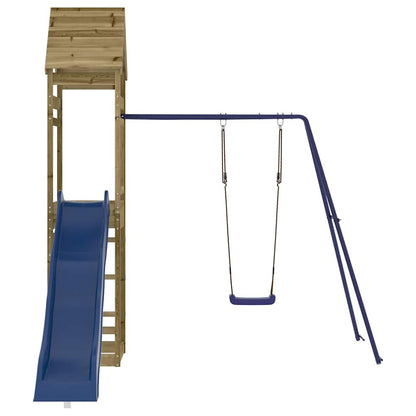 Set da Gioco da Esterno in Legno di Pino Impregnato | homemem39