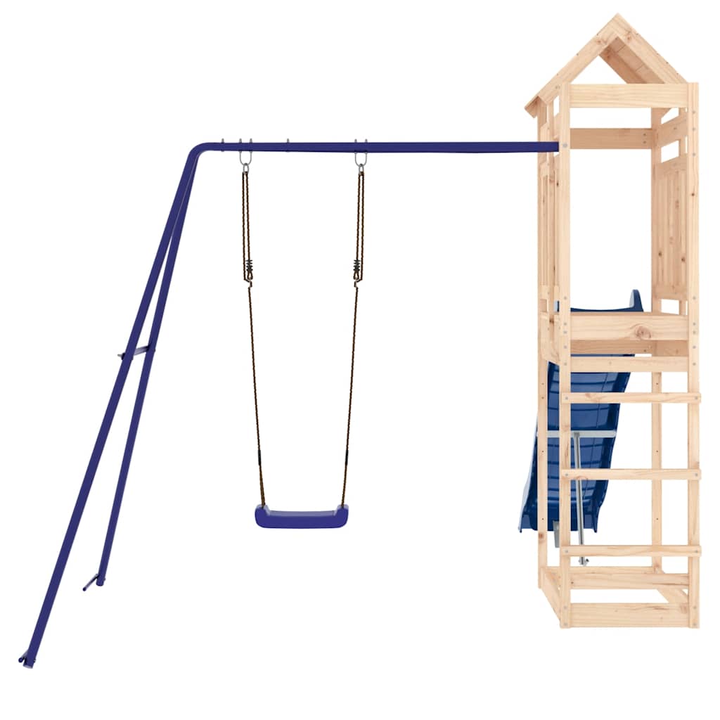 Set da Gioco da Esterno in Legno Massello di Pino | homemem39