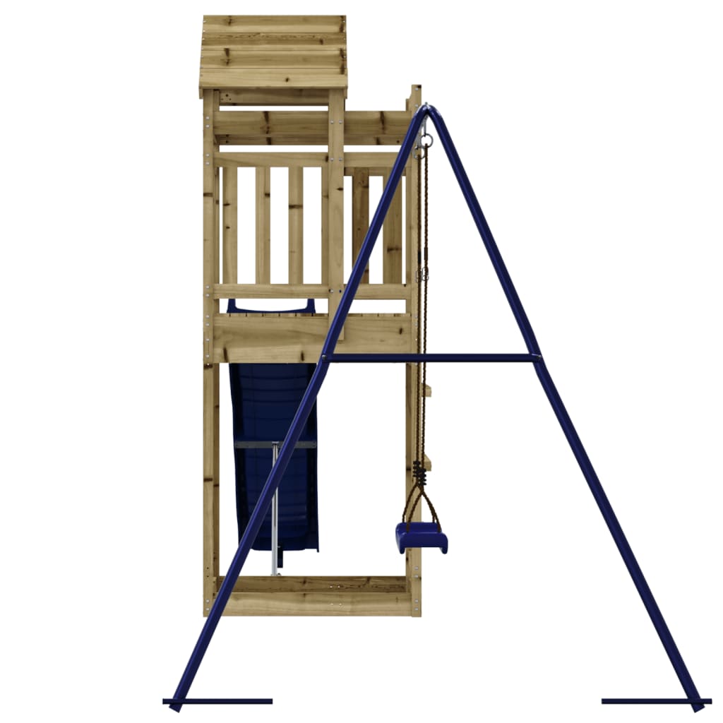 Set da Gioco da Esterno in Legno di Pino Impregnato | homemem39