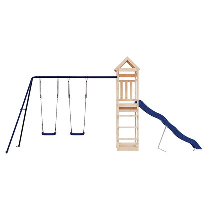 Set da Gioco da Esterno in Legno Massello di Pino | homemem39