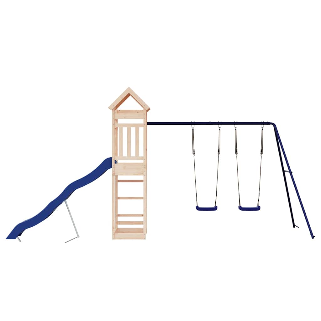 Set da Gioco da Esterno in Legno Massello di Pino | homemem39