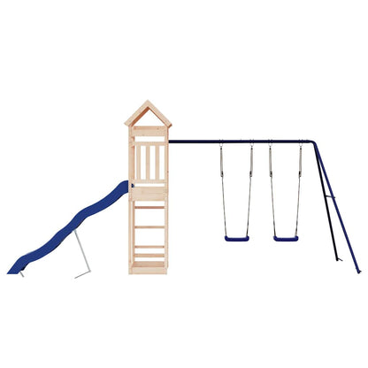 Set da Gioco da Esterno in Legno Massello di Pino | homemem39