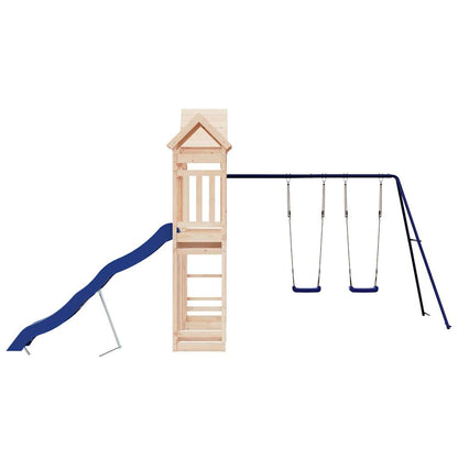 Set da Gioco da Esterno in Legno Massello di Pino | homemem39