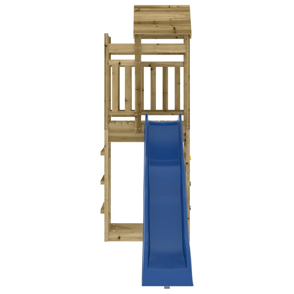 Set da Gioco da Esterno in Legno di Pino Impregnato | homemem39