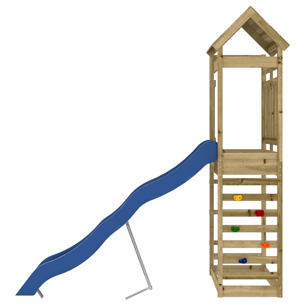 Set da Gioco da Esterno in Legno di Pino Impregnato | homemem39