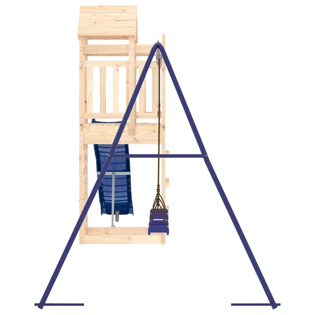 Set da Gioco da Esterno in Legno Massello di Pino | homemem39