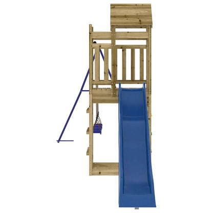 Set da Gioco da Esterno in Legno di Pino Impregnato | homemem39