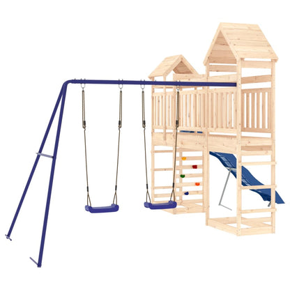 Set da Gioco da Esterno in Legno Massello di Pino | homemem39