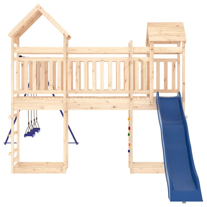 Set da Gioco da Esterno in Legno Massello di Pino | homemem39