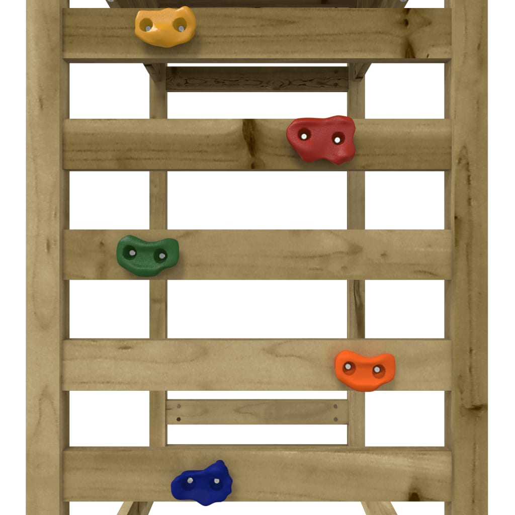Set da Gioco da Esterno in Legno di Pino Impregnato | homemem39