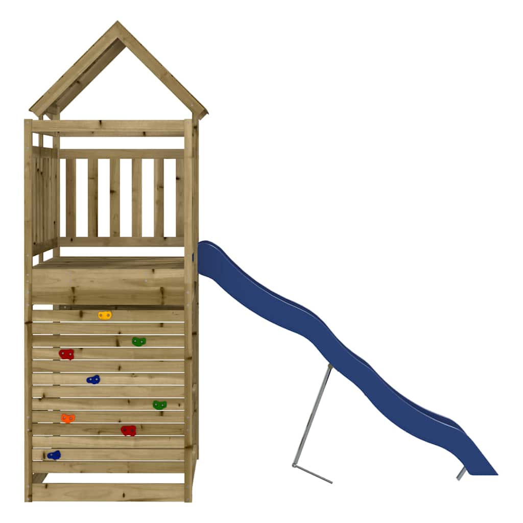 Set da Gioco da Esterno in Legno di Pino Impregnato | homemem39
