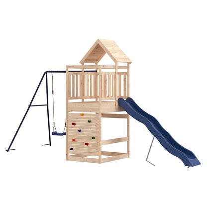 Set da Gioco da Esterno in Legno Massello di Pino | homemem39