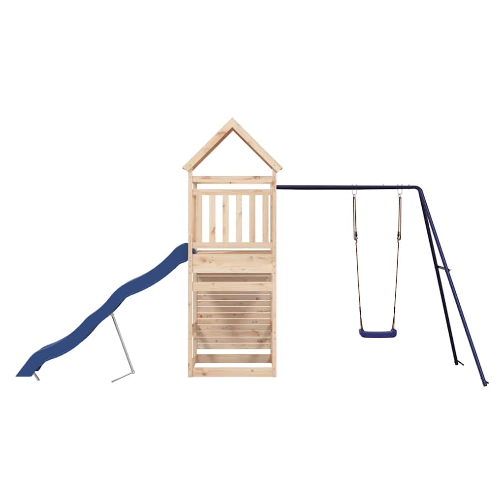 Set da Gioco da Esterno in Legno Massello di Pino | homemem39