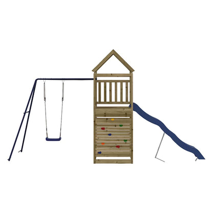 Set da Gioco da Esterno in Legno di Pino Impregnato | homemem39