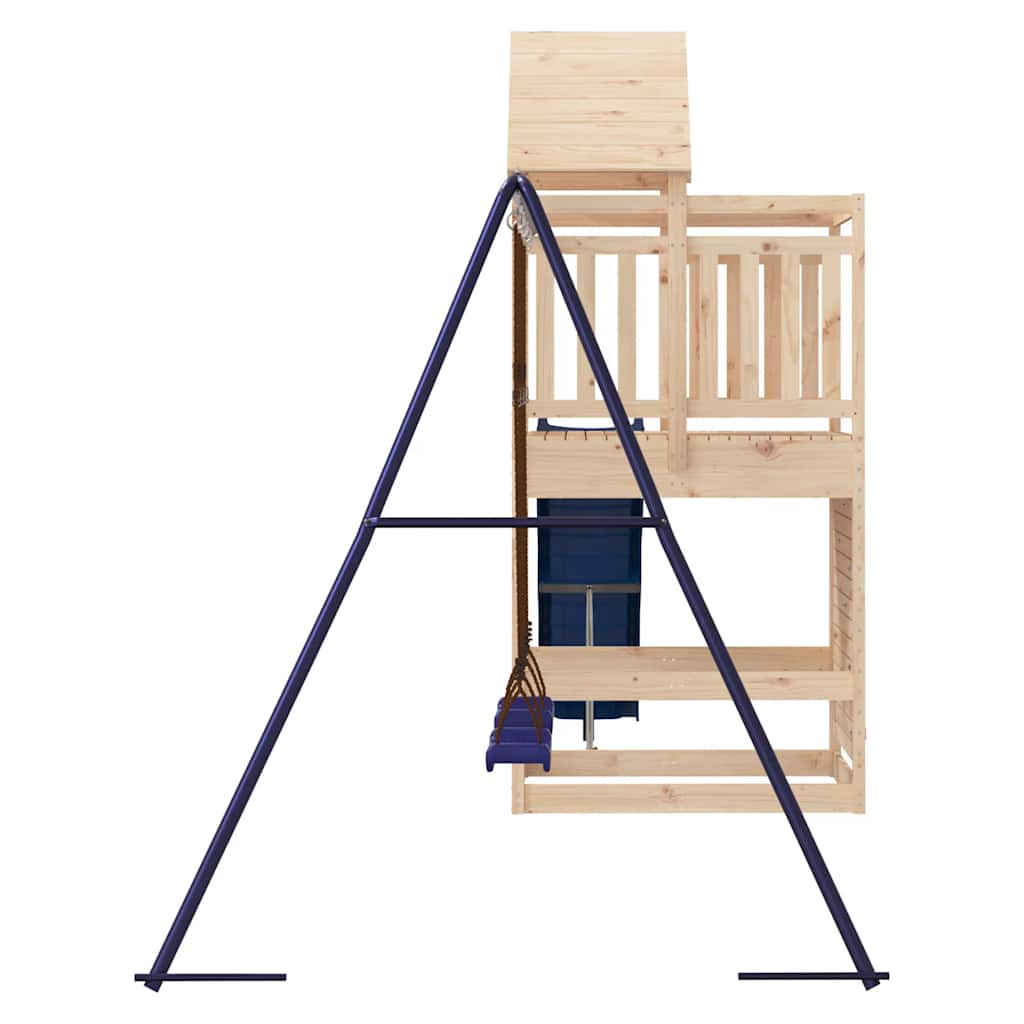 Set da Gioco da Esterno in Legno Massello di Pino | homemem39