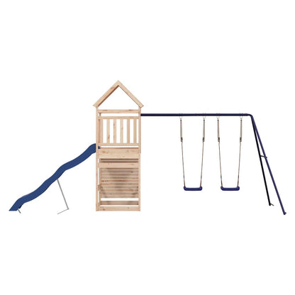 Set da Gioco da Esterno in Legno Massello di Pino | homemem39