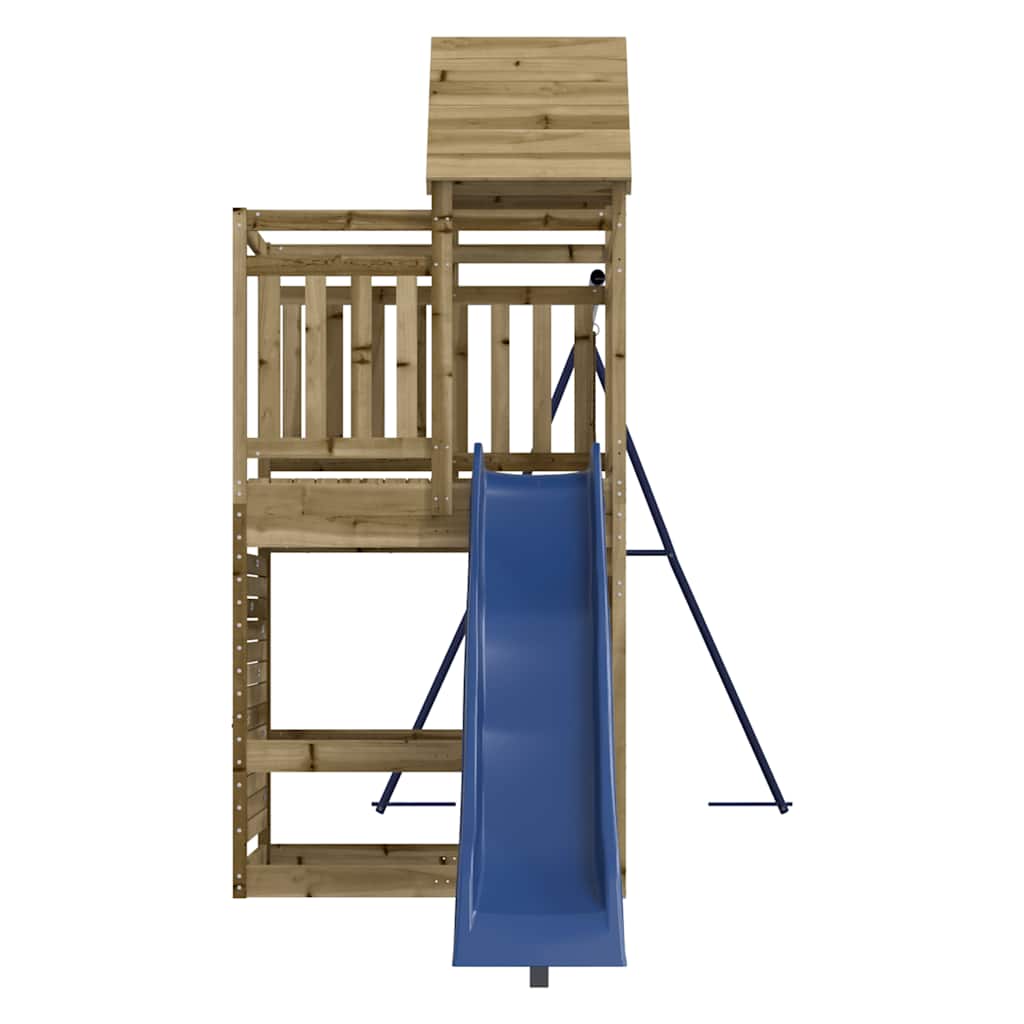 Set da Gioco da Esterno in Legno di Pino Impregnato | homemem39