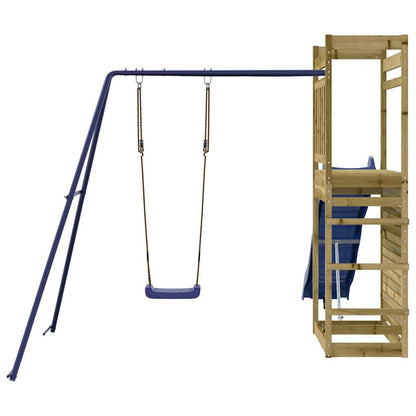 Set da Gioco da Esterno in Legno di Pino Impregnato | homemem39