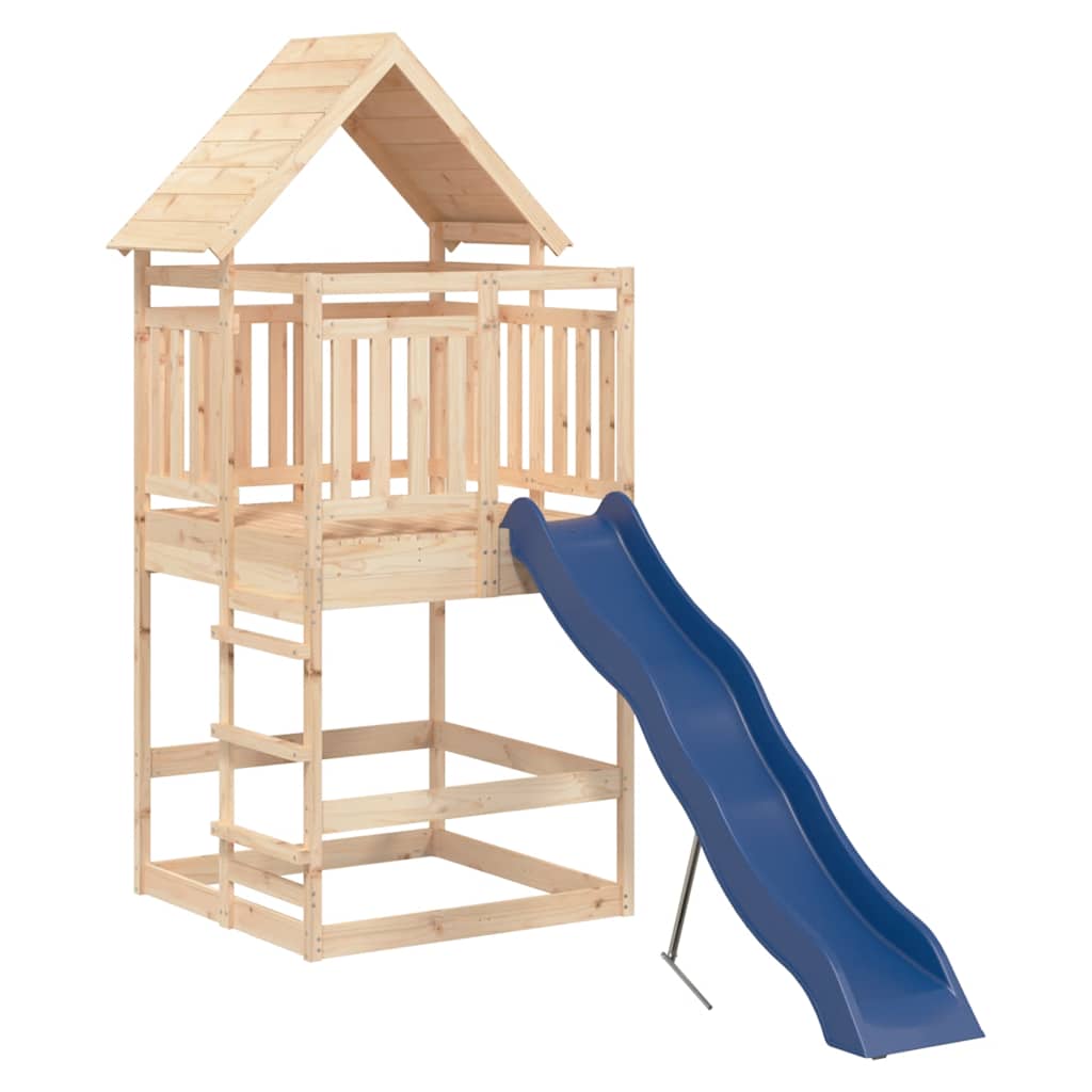 Set da Gioco da Esterno in Legno Massello di Pino | homemem39