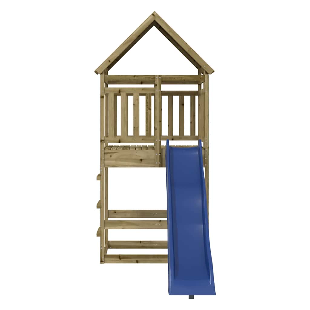 Set da Gioco da Esterno in Legno di Pino Impregnato | homemem39