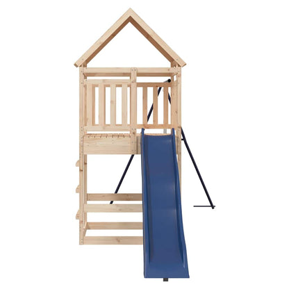 Set da Gioco da Esterno in Legno Massello di Pino | homemem39