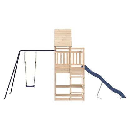 Set da Gioco da Esterno in Legno Massello di Pino | homemem39