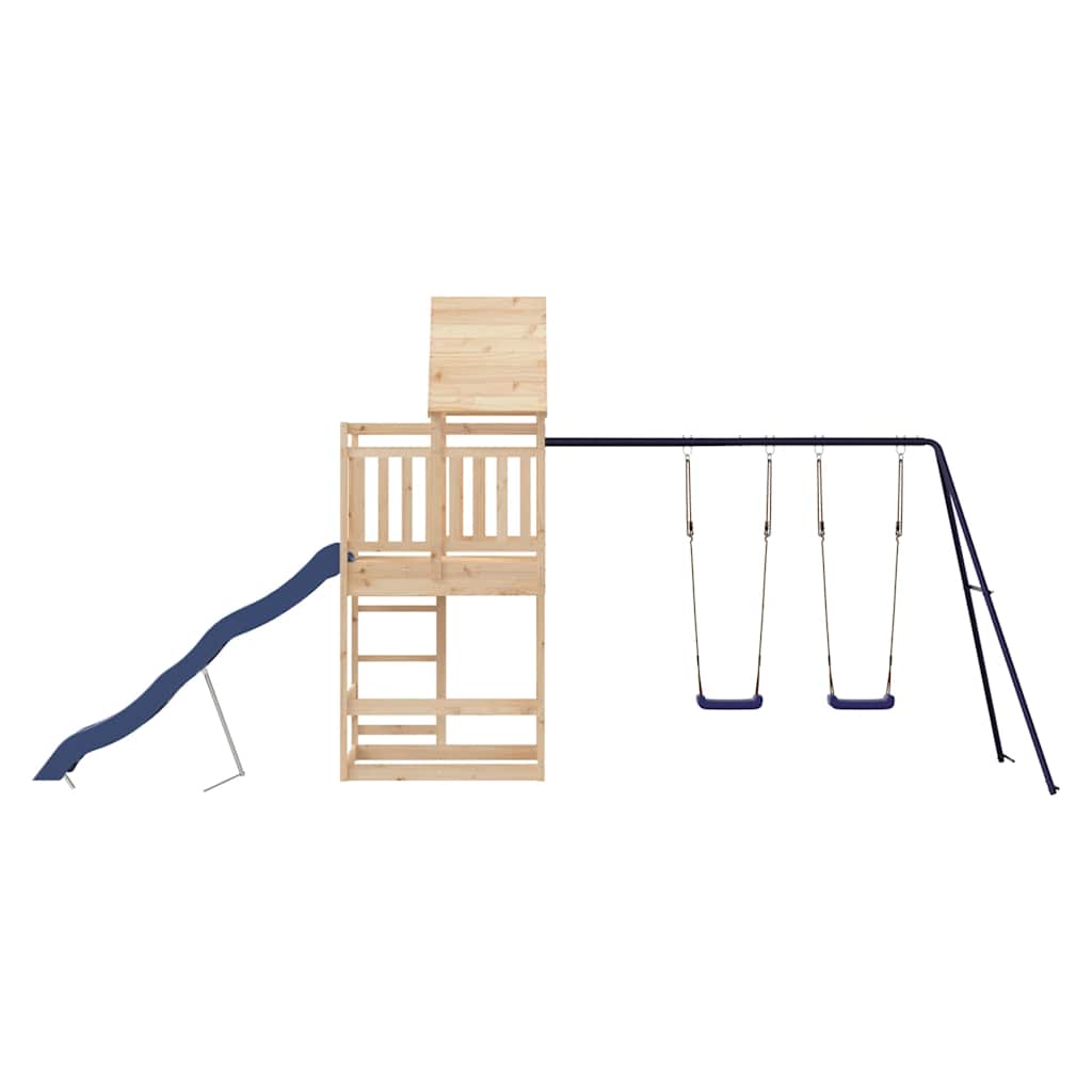 Set da Gioco da Esterno in Legno Massello di Pino | homemem39