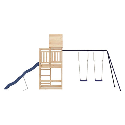 Set da Gioco da Esterno in Legno Massello di Pino | homemem39