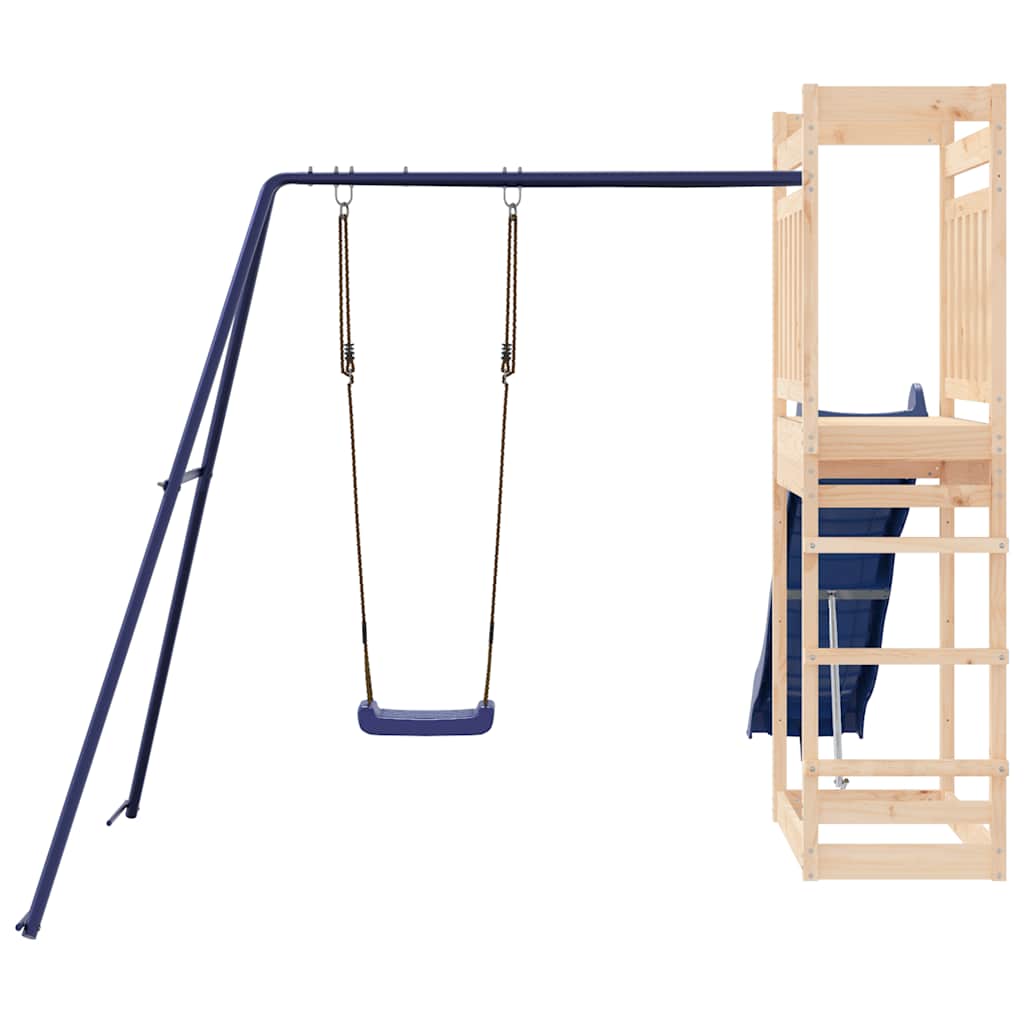 Set da Gioco da Esterno in Legno Massello di Pino | homemem39