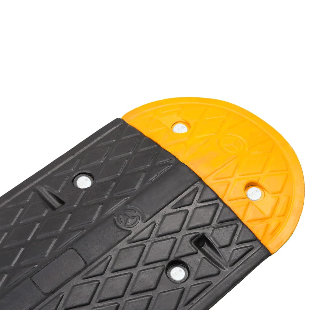 Dosso Giallo e Nero 323x32,5x4 cm in Gomma | homemem39