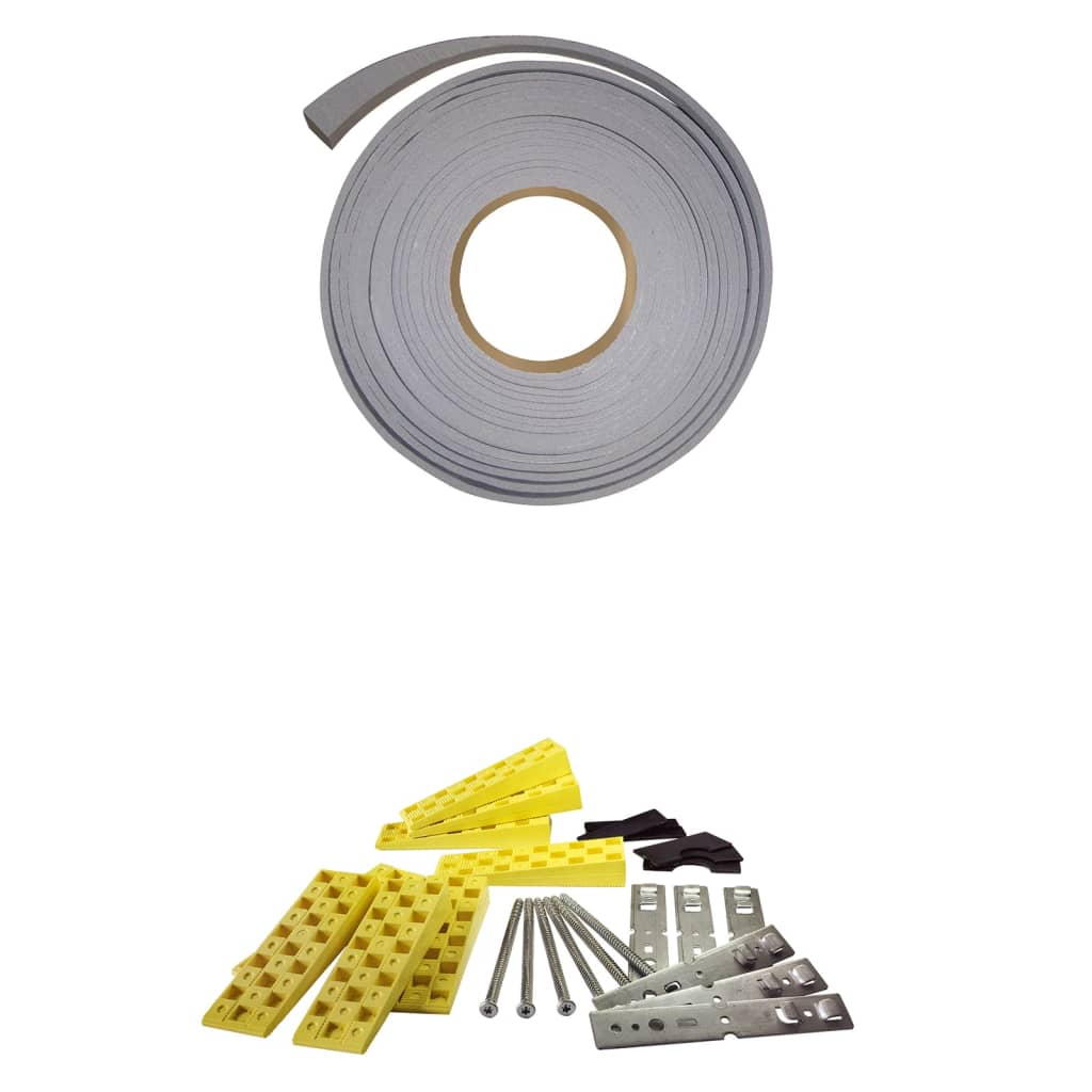 Porta Ingresso Antracite 110x210 cm in Alluminio e PVC | homemem39