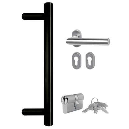 Porta Ingresso Bianca 98x200 cm in PVC - homemem39