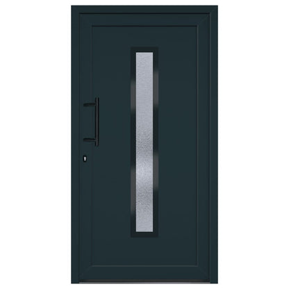 Porta Ingresso Antracite 108x200 cm in PVC - homemem39