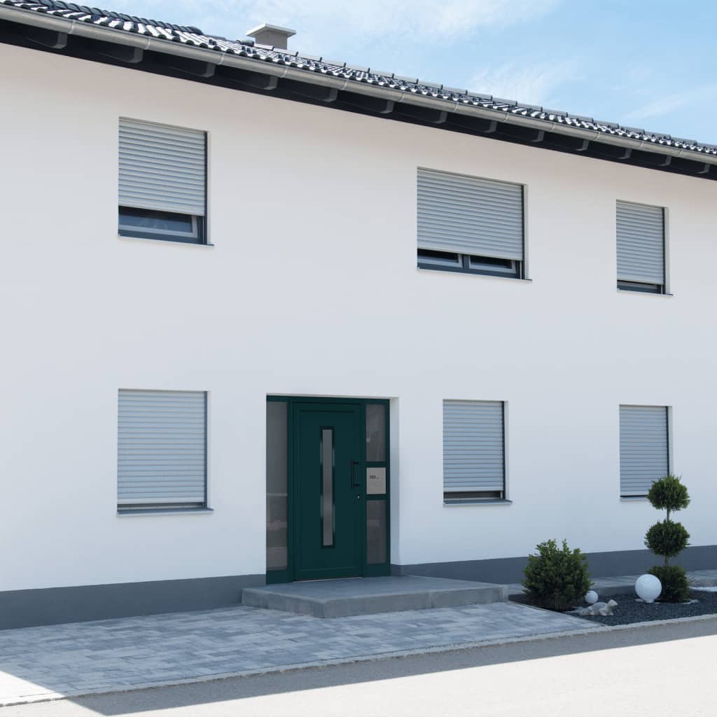 Porta Ingresso Antracite 88x200 cm in PVC - homemem39