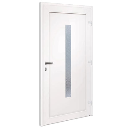 Porta Ingresso Antracite 108x200 cm in PVC - homemem39