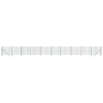 Recinzione Metallica Verde 2,2x25 m in Acciaio Zincato - homemem39