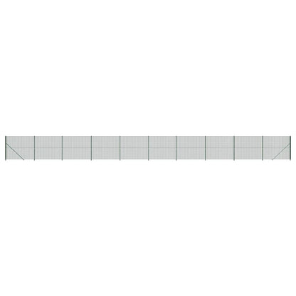 Recinzione Metallica con Flangia Verde 1,4x25 m - homemem39