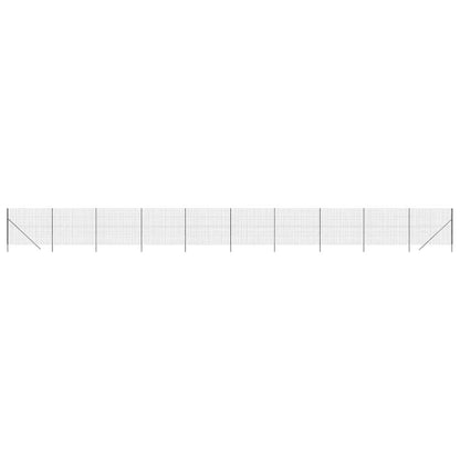 Recinzione Metallica Antracite 1,6x25 m in Acciaio Zincato | homemem39
