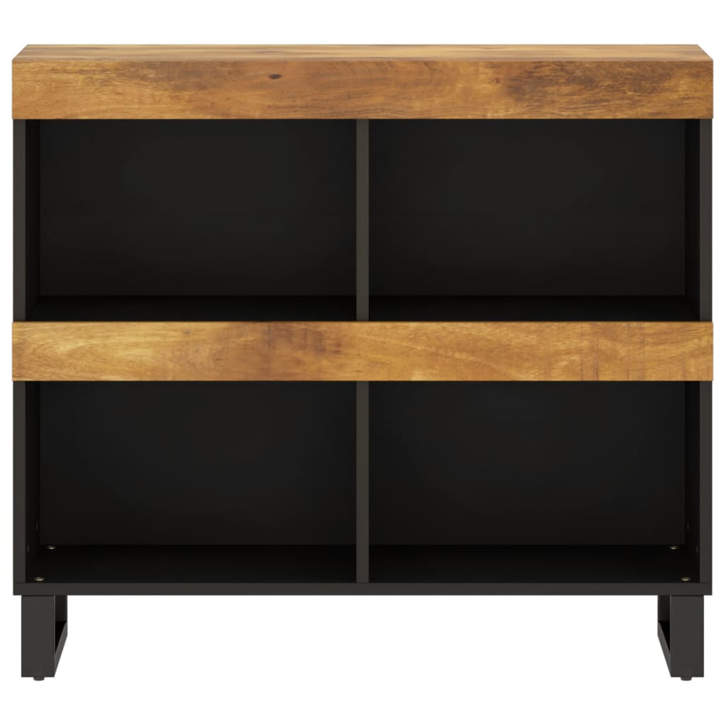 Credenza 85x33x75 cm in Legno Massello di Mango