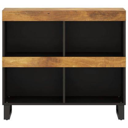 Credenza 85x33x75 cm in Legno Massello di Mango