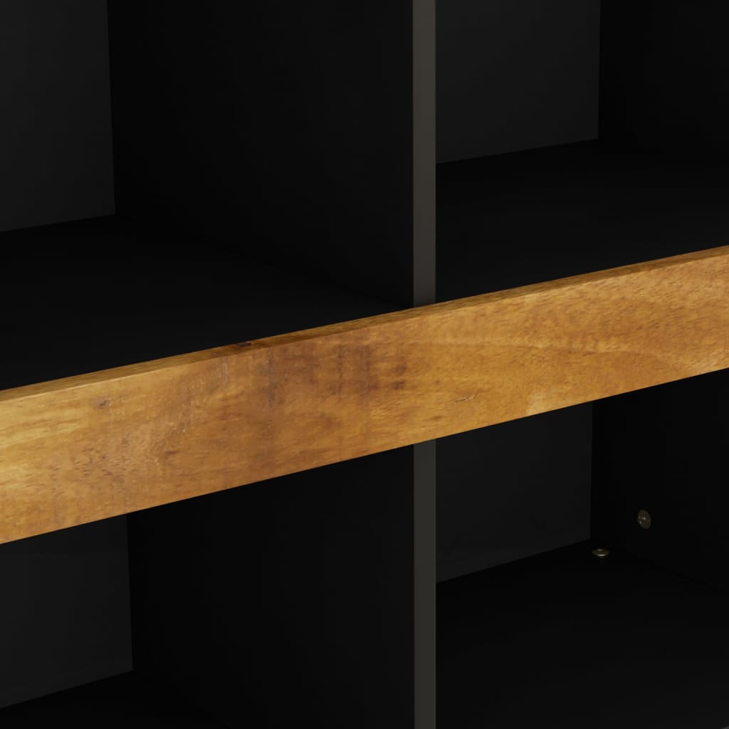 Credenza 85x33x75 cm in Legno Massello di Mango