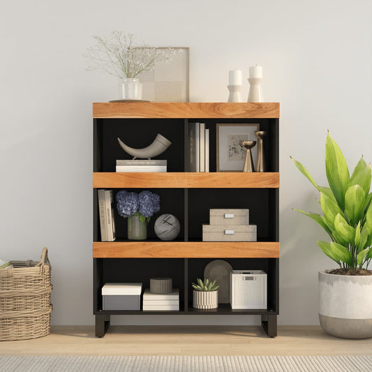 Credenza 85x33x107 cm in Legno Massello di Acacia - homemem39