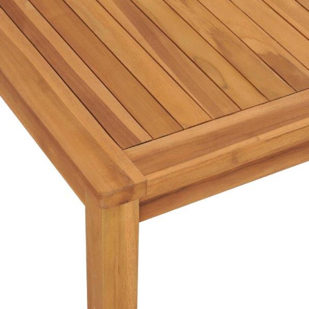 Set da Pranzo per Giardino 3 pz in Legno Massello di Teak | homemem39