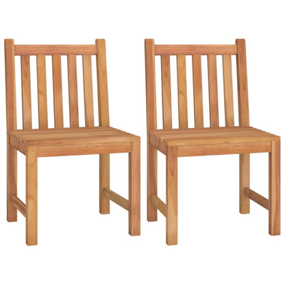 Set da Pranzo per Giardino 5 pz in Legno Massello di Teak | homemem39