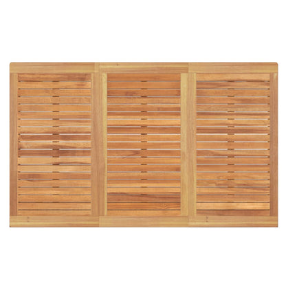 Set da Pranzo per Giardino 4 pz in Legno Massello di Teak | homemem39