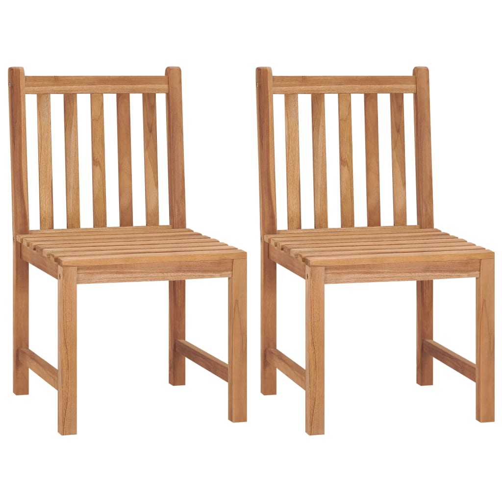 Set da Pranzo per Giardino 5 pz in Legno Massello di Teak | homemem39