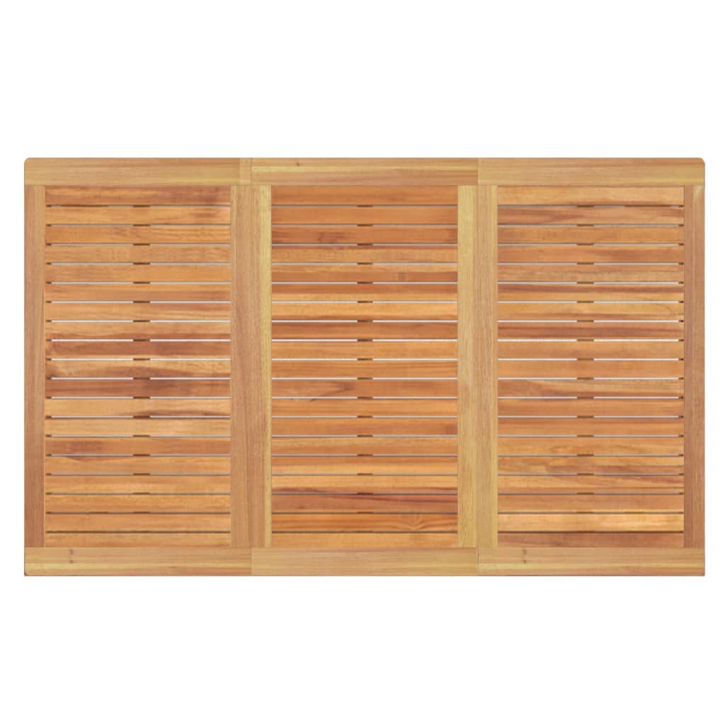 Set da Pranzo per Giardino 5 pz in Legno Massello di Teak | homemem39