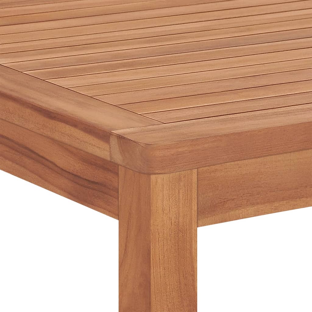 Set da Pranzo per Giardino 3 pz in Legno Massello di Teak | homemem39