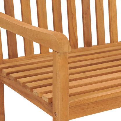 Set da Pranzo per Giardino 3 pz in Legno Massello di Teak | homemem39